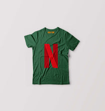 Load image into Gallery viewer, Netflix Kids T-Shirt for Boy/Girl-Dark Green-Ektarfa.online