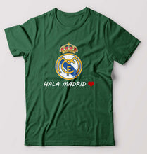 Load image into Gallery viewer, Hala Madrid T-Shirt for Men-Bottle Green-Ektarfa.online