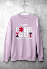 Load image into Gallery viewer, Poker Unisex Sweatshirt for Men/Women-Light Pink-Ektarfa.online