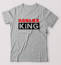 Load image into Gallery viewer, Roblox T-Shirt for Men-Grey Melange-Ektarfa.online