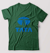 Load image into Gallery viewer, Tata T-Shirt for Men-Bottle Green-Ektarfa.online