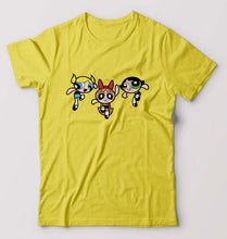 Load image into Gallery viewer, Powerpuff Girls T-Shirt for Men-Yellow-Ektarfa.online