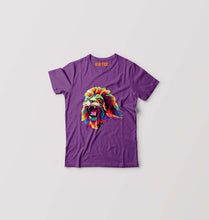 Load image into Gallery viewer, Lion T-Shirt for Boy/Girl-Purple-Ektarfa.online