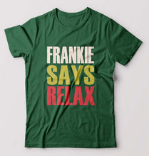 Load image into Gallery viewer, Frankie Says Relax Friends T-Shirt for Men-Bottle Green-Ektarfa.online