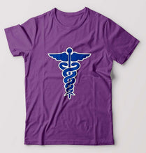 Load image into Gallery viewer, Doctor T-Shirt for Men-Purple-Ektarfa.online