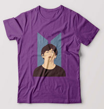 Load image into Gallery viewer, V-BTS(K-Pop) T-Shirt for Men-Purple-Ektarfa.online
