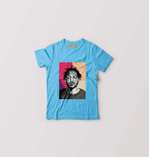Load image into Gallery viewer, Kendrick Lamar Kids T-Shirt for Boy/Girl-Light Blue-Ektarfa.online