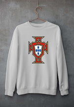 Load image into Gallery viewer, Portugal Football Unisex Sweatshirt for Men/Women-Grey Melange-Ektarfa.online