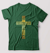 Load image into Gallery viewer, Christian T-Shirt for Men-Bottle Green-Ektarfa.online