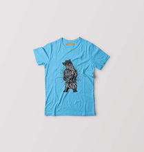 Load image into Gallery viewer, WILD_THINGS_IN_THE_WOODS Kids T-Shirt for Boy/Girl-Light Blue-Ektarfa.online