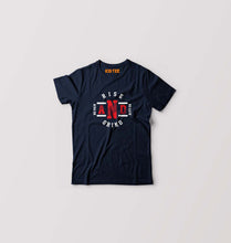 Load image into Gallery viewer, Rise & Grind Gym Kids T-Shirt for Boy/Girl-Navy Blue-Ektarfa.online