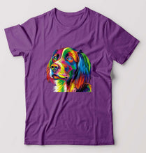 Load image into Gallery viewer, Dog T-Shirt for Men-Purple-Ektarfa.online