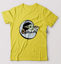 Load image into Gallery viewer, Yoda Star Wars T-Shirt for Men-Yellow-Ektarfa.online