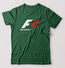 Load image into Gallery viewer, Formula1 (F1) T-Shirt for Men-Bottle Green-Ektarfa.online