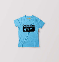 Load image into Gallery viewer, Onitsuka Tiger Kids T-Shirt for Boy/Girl-Light Blue-Ektarfa.online