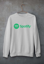 Load image into Gallery viewer, Spotify Unisex Sweatshirt for Men/Women-Grey Melange-Ektarfa.online