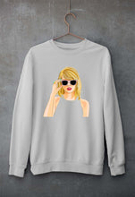 Load image into Gallery viewer, Taylor Swift Unisex Sweatshirt for Men/Women-Grey Melange-Ektarfa.online