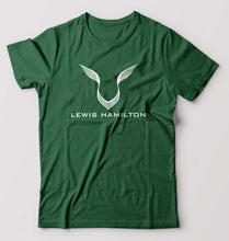 Load image into Gallery viewer, Lewis Hamilton F1 T-Shirt for Men-Bottle Green-Ektarfa.online