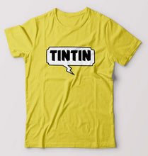 Load image into Gallery viewer, Tintin T-Shirt for Men-Yellow-Ektarfa.online