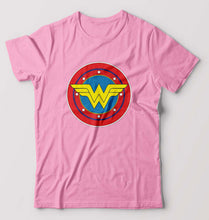 Load image into Gallery viewer, Wonder Woman Superhero T-Shirt for Men-Light baby pink-Ektarfa.online