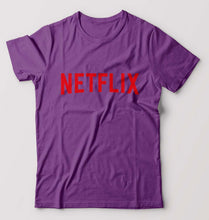 Load image into Gallery viewer, Netflix T-Shirt for Men-Purple-Ektarfa.online