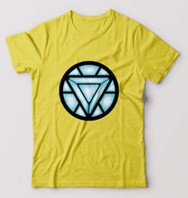 Load image into Gallery viewer, ARC REACTOR Iron Man Superhero T-Shirt for Men-Yellow-Ektarfa.online
