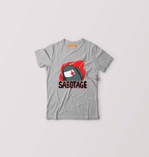 Load image into Gallery viewer, Among Us Kids T-Shirt for Boy/Girl-Grey-Ektarfa.online