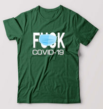 Load image into Gallery viewer, Covid 19 T-Shirt for Men-Bottle Green-Ektarfa.online