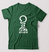 Load image into Gallery viewer, FIFA World Cup Qatar 2022 T-Shirt for Men-Bottle Green-Ektarfa.online