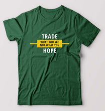 Load image into Gallery viewer, Share Market(Stock Market) T-Shirt for Men-Bottle Green-Ektarfa.online