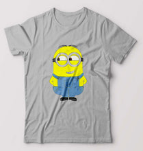 Load image into Gallery viewer, Minion T-Shirt for Men-Grey Melange-Ektarfa.online