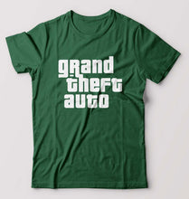 Load image into Gallery viewer, Grand Theft Auto (GTA) T-Shirt for Men-Bottle Green-Ektarfa.online