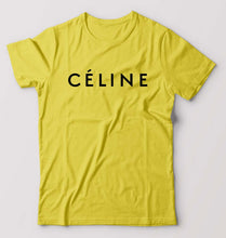 Load image into Gallery viewer, Celine T-Shirt for Men-Yellow-Ektarfa.online