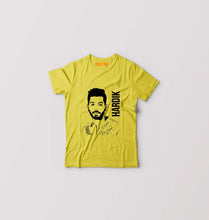 Load image into Gallery viewer, Hardik Pandya Kids T-Shirt for Boy/Girl-Yellow-Ektarfa.online