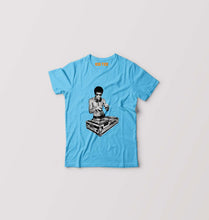 Load image into Gallery viewer, DJ Bruce Lee Kids T-Shirt for Boy/Girl-Light Blue-Ektarfa.online