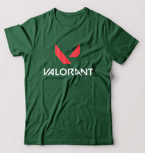 Load image into Gallery viewer, Valorant T-Shirt for Men-Bottle Green-Ektarfa.online