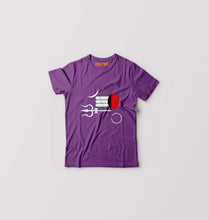 Load image into Gallery viewer, Mahakal Mahadev Bholenath Shiva Shivji Kids T-Shirt for Boy/Girl-Purple-Ektarfa.online