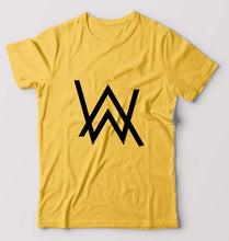 Load image into Gallery viewer, Alan Walker T-Shirt for Men-Golden yellow-Ektarfa.online