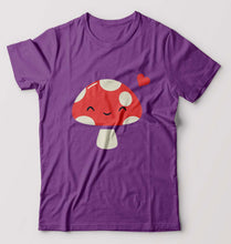 Load image into Gallery viewer, Mushroom T-Shirt for Men-Purple-Ektarfa.online