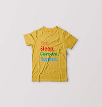 Load image into Gallery viewer, Carrom Kids T-Shirt for Boy/Girl-Golden Yellow-Ektarfa.online