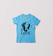 Load image into Gallery viewer, Bob Marley Kids T-Shirt for Boy/Girl-Light Blue-Ektarfa.online