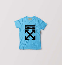 Load image into Gallery viewer, Off White Kids T-Shirt for Boy/Girl-Light Blue-Ektarfa.online