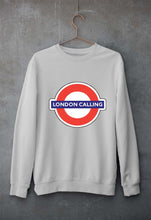 Load image into Gallery viewer, London Calling Unisex Sweatshirt for Men/Women-Grey Melange-Ektarfa.online