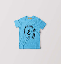 Load image into Gallery viewer, Piano Kids T-Shirt for Boy/Girl-Light Blue-Ektarfa.online
