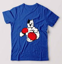 Load image into Gallery viewer, Pitbull Boxing T-Shirt for Men-Royal Blue-Ektarfa.online