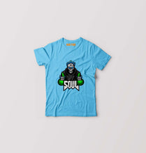 Load image into Gallery viewer, Battlegrounds Mobile India (BGMI) Soul Esport Kids T-Shirt for Boy/Girl-Light Blue-Ektarfa.online