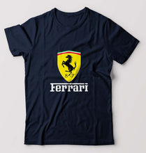 Load image into Gallery viewer, Ferrari T-Shirt for Men-Navy Blue-Ektarfa.online