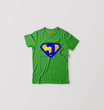 Load image into Gallery viewer, Junior Kids T-Shirt for Boy/Girl-Flag Green-Ektarfa.online
