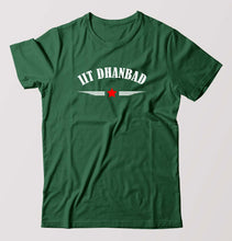 Load image into Gallery viewer, IIT Dhanbad T-Shirt for Men-Bottle Green-Ektarfa.online