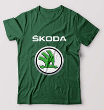 Load image into Gallery viewer, Skoda T-Shirt for Men-Dark Green-Ektarfa.online